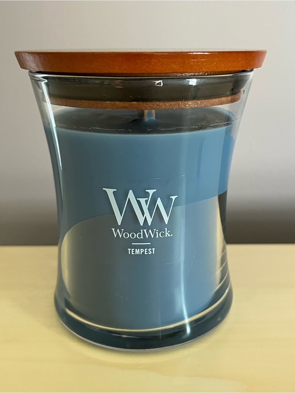 New WoodWick Tempest Crackling Candle 9.7 Oz.